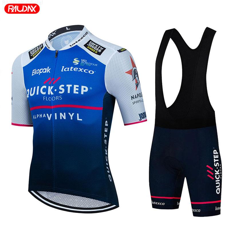 Team Cycling Jersey Set Breathable Quick Dry Road Bike Clothing Mtb Maillot Ciclismo Hombre Summer Bicycle Clothing