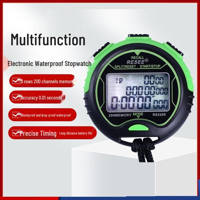 MR MOOSE Waterproof Sports Stopwatch