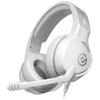 ELECOM Gaming Wired Lightweight x Soft Ear Comfortable for Long White Headset, Наушники, Накладки, Игровые, HS-G01WH