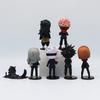Новый набор из 7 шт. Q Posket Jujutsu Kaisen 9см Фигурка Сатору Годжо Итадори Юдзи Гэто Сугуру Нобара Мегуми Коллекция Персонаж Украшение