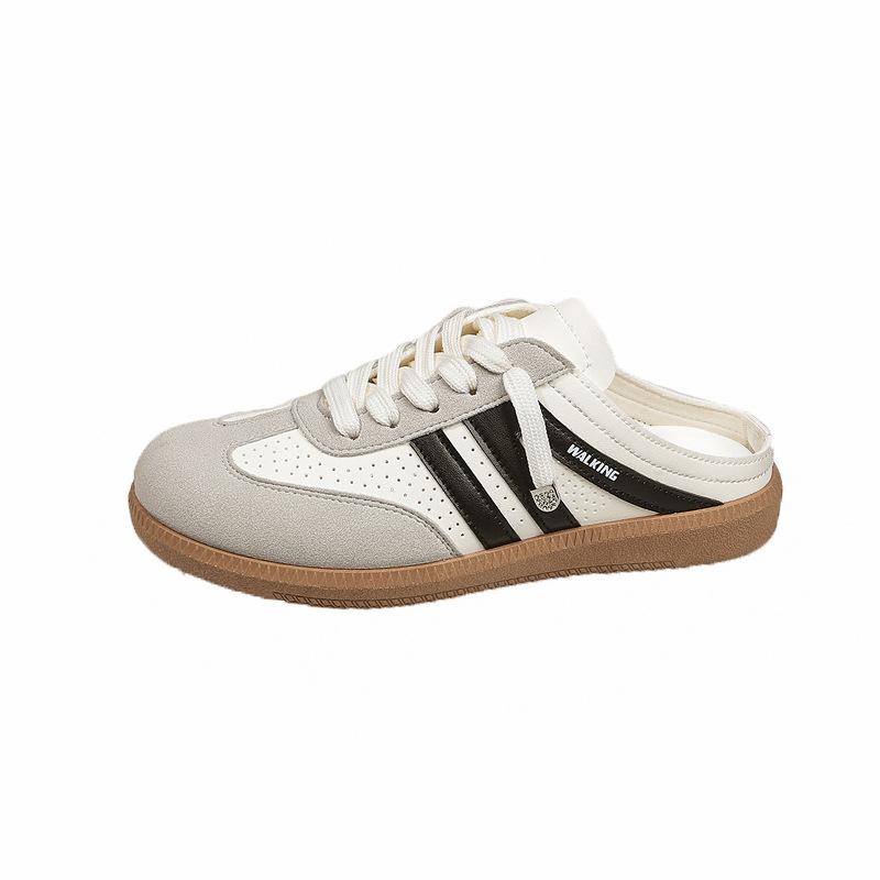 2025 новая ретро универсальная нишевая розовая сумка, шлепанцы с закрытым носком, популярная повседневная обувь, женские шлепанцы