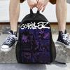 Gorillaz Backpack  Female Polyester Sport Backpacks Print Kawaii School Bags Rucksack