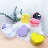 Heart-shaped Jewelry Box Girls Makeup Storage Box Desktop Cosmetic Organizer Sundries Container