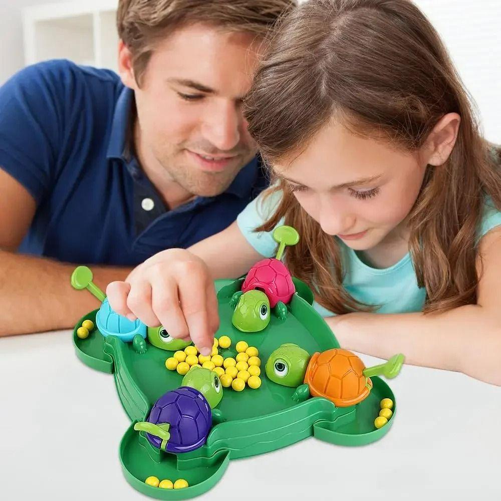Learning Hungry Turtle Board Game Portable Puzzle Game Interactive Toys  Party Game