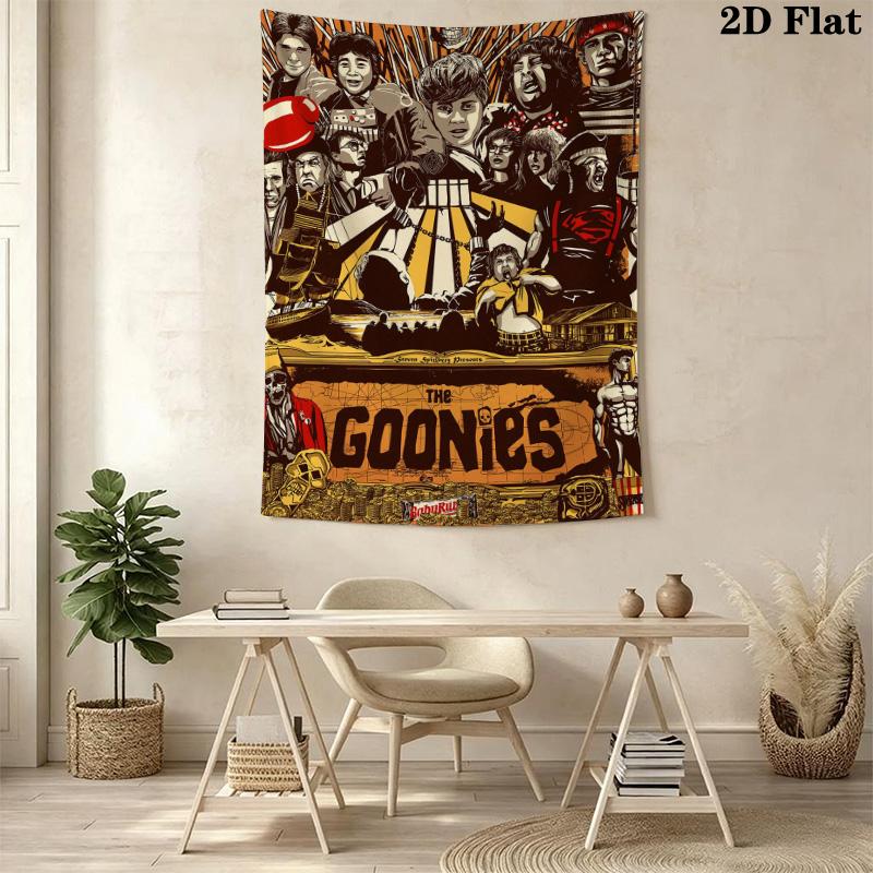 The Goonies Pattern Home Decor Tapestry, Wall Hanging, Decorative RV Wall Cloth.DGT0925286