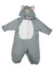 Tom and Jerry Kigurumi Hooded Fluffy Fleece Kigurumi Tom and Jerry Clothing for Boys and Girls Children's