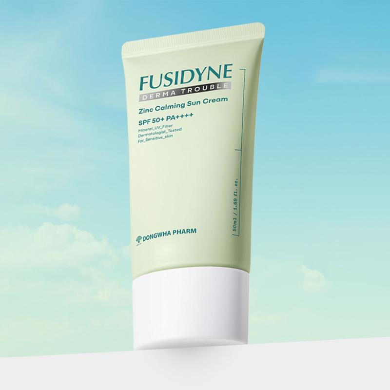 Fusidyne Derma Trouble Zinc Успокаивающий солнцезащитный крем SPF 50+ PA++++ 50 мл