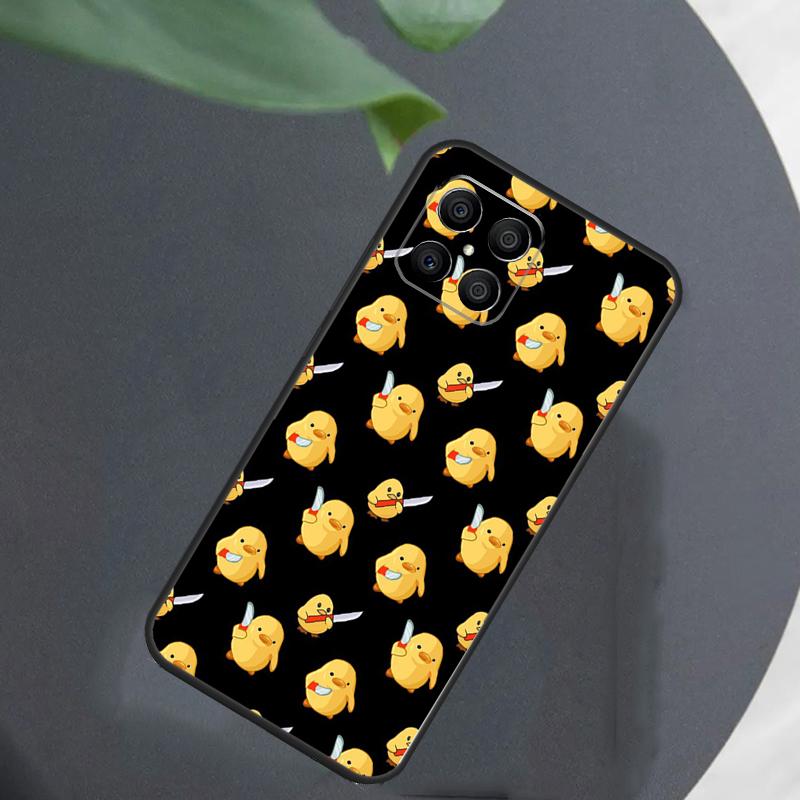 Duck With Knife Duck Cute For Honor Magic 5 6 7 8 Pro Case For Honor 400 200 50 70 Lite X8c X8b X9a X9b X9c X9d Win RT