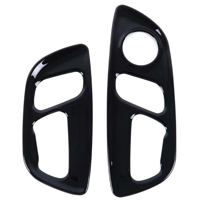 Suetlcoity For Toyota Land Cruiser Prado 2024-2025 Car Electric Seat Adjustment Panel Cover Decorative Stickers Car Accessories