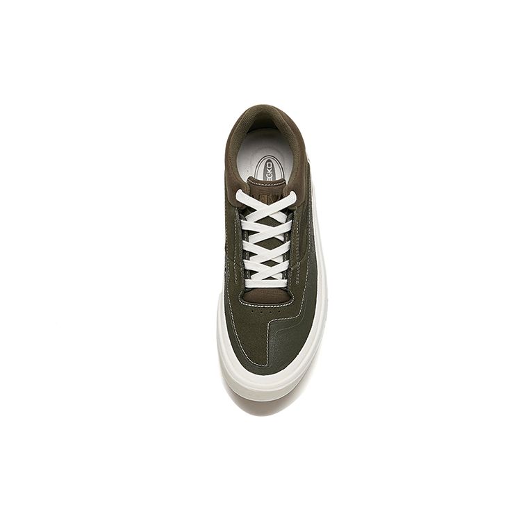 Anta Ao Li Skate Series Men Skateboarding Sneakers Black Ivory White 112218011-4