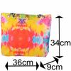 Strandtasche Batik Tie Dye mit Reißverschluss