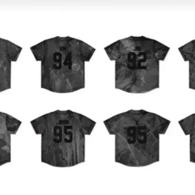 BTS Jersey Jungkook M Short-Sleeve T-Shirt (Unopened)