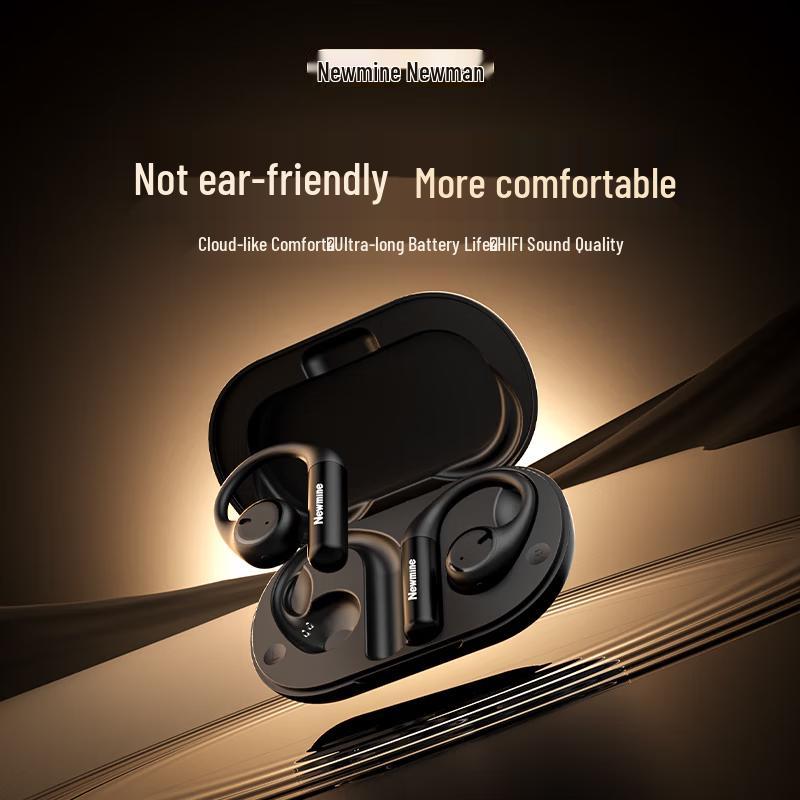 Спортивные Bluetooth-наушники Newmine S2 с открытым ухом и костной проводимостью