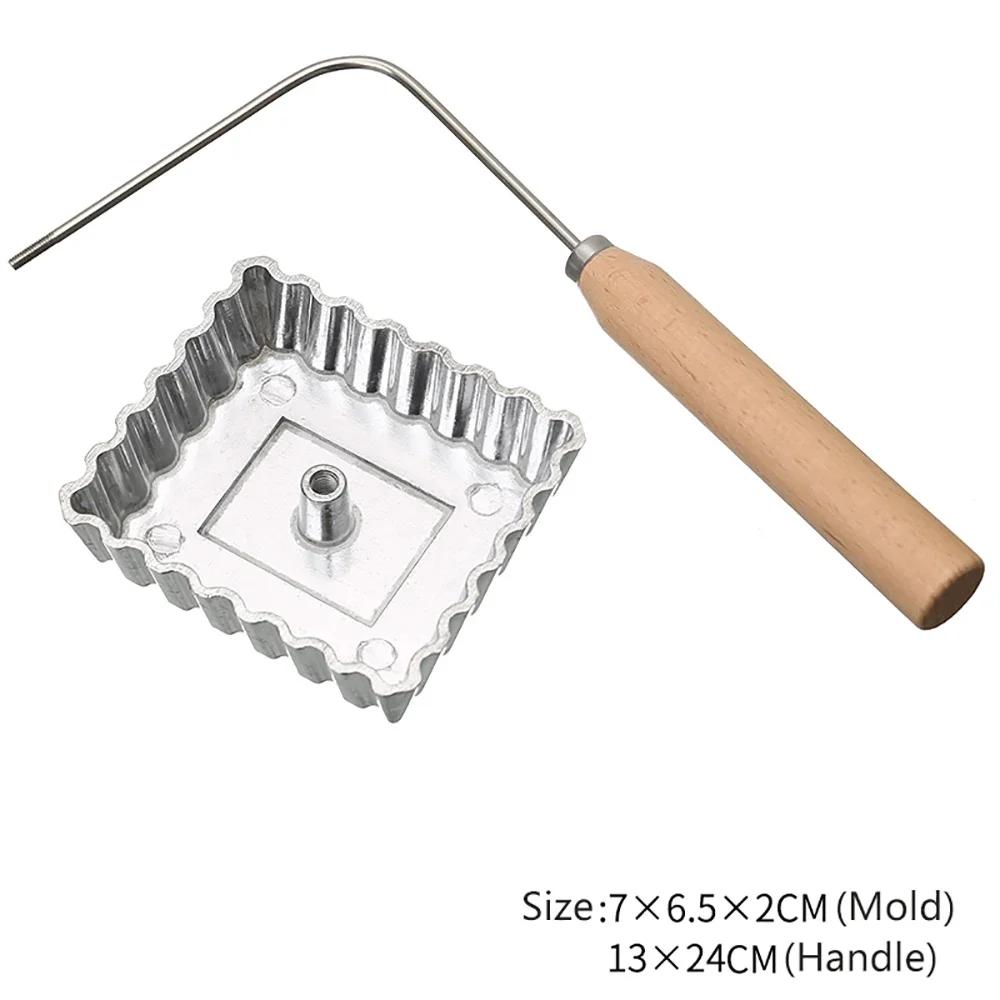 Алюминиевая классическая розетка, утюжок для вафель, формочки для тимбале, воронка, форма для выпечки тортов, форма для выпечки печенья, форма для буньюэлоса, кухонные гаджеты