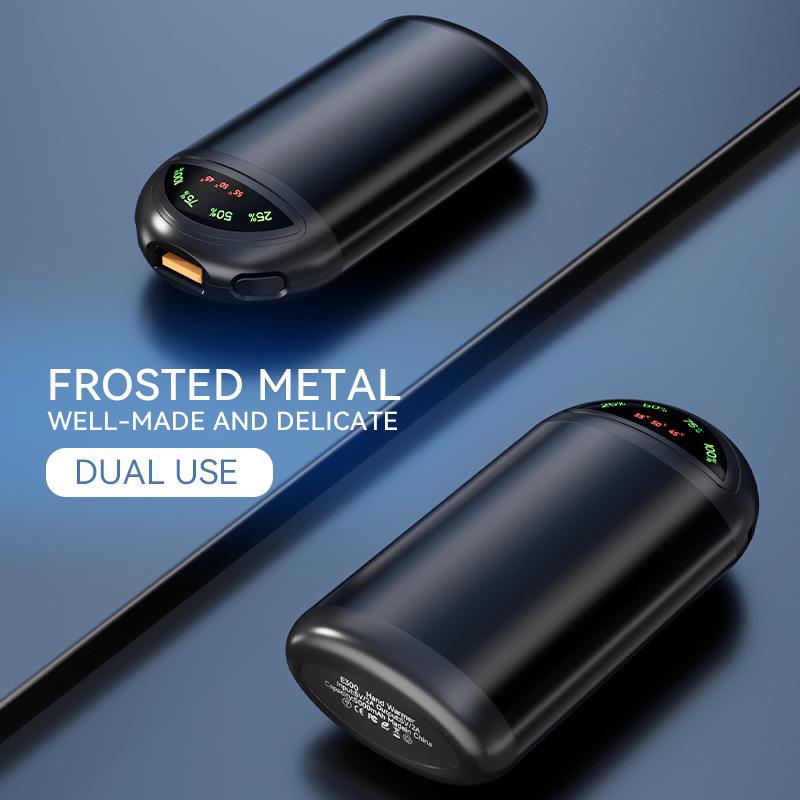 USB Hand Warmer & Mini Flashlight: Portable, Self-Heating Device