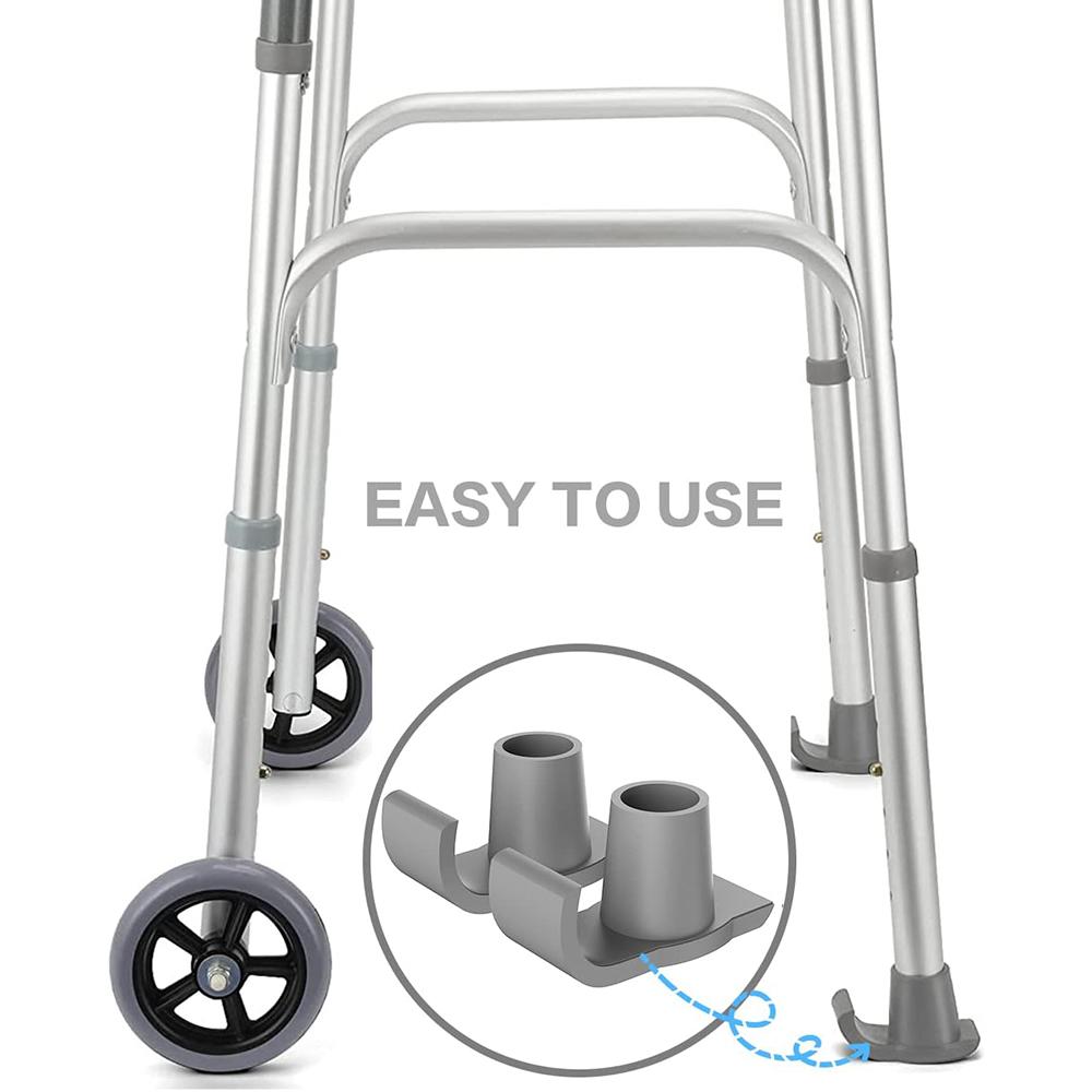 Запасные накладки для скольжения лыж для ходунков, сверхпрочные аксессуары для поддержки ходьбы