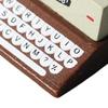 1Комплект 1:12 Миниатюрных Моделей Пишущих Машинок Легкие Многофункциональные Деревянные Кукольный Домик Симуляция Черная Пишущая Машинка Реквизит для Съемок