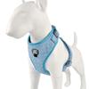 MIDEPET Luxury Dogs Pet Harness Leash Set High Quality Reflective Polyester/Nylon Adjustable with Escape Proof Neck Buckles
