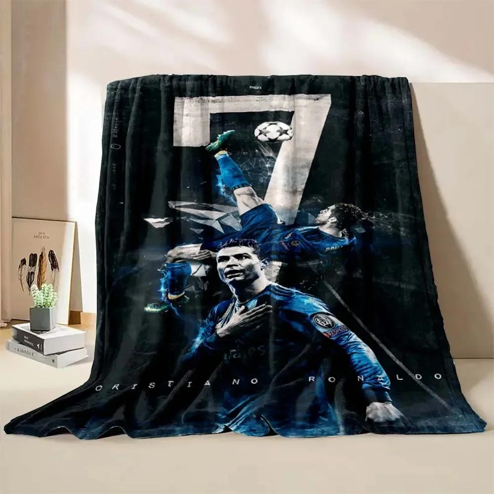 CR7 Роналду Фланелевое Одеяло Модное Портативное Домашнее Дорожное Кемпинговое Диванное Одеяло для Пикника