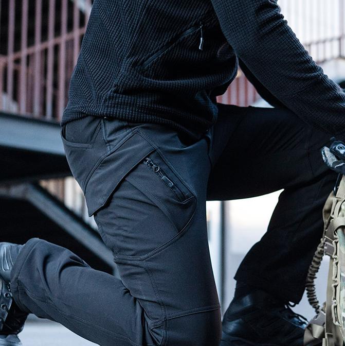 Outdoor Heat Reflection Soft Shell Tactical Assault Pants Cargo Pants Mountaineering Pants Cold Proof Warm And Waterproof Soft Shell Pants