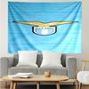 Lazio logo Tapestry for Bedroom Aesthetic Classroom Tapestries Wall Hanging for Living Room Dorm Office,Ideal Creative Gift