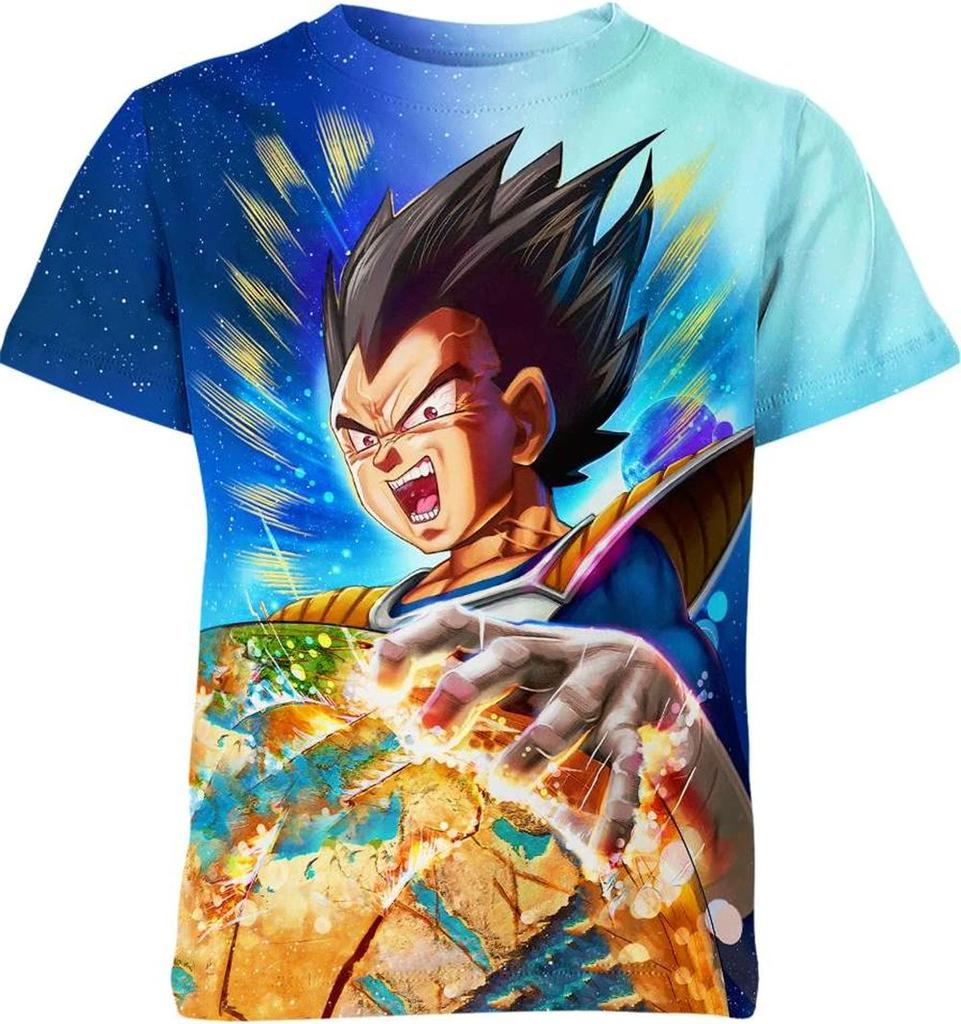 2026 Summer New Dragon Ball Role Playing T-shirt Short Sleeve Children's T-shirt Cartoon Japanese Style Anime Men's Top