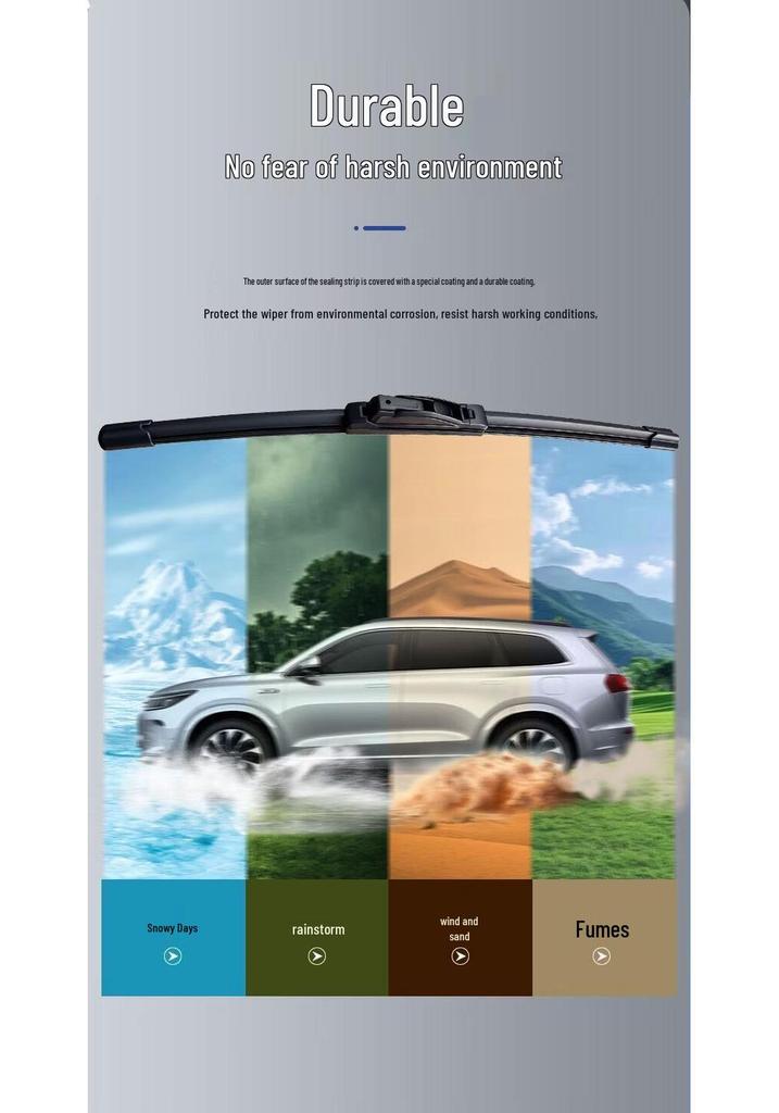 Резиновая полоска 11-го слоя для бескаркасных дворников Volvo XC60, S60, XC40, XC90, S90