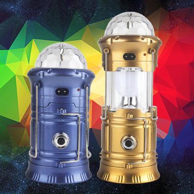 Перезаряжаемый кемпинговый фонарь LED Цветной портативный фонарь Многоцелевой party-светильник Для походов скалолазания рыбалки пикника патио