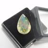 Lab Created Doublet Opal Pear 8.90 Ct Beautiful Certified Loose Gemstone