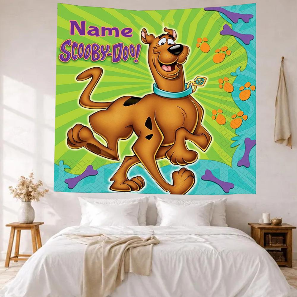 Warner Custom Your Name Wall Decor Tapestry Art For Pet Memorial Birthdaywedding Party Backdrop Family Gift