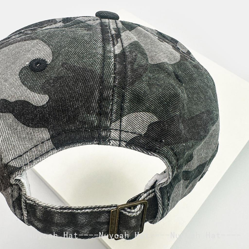 Baseball Style American Camo Street Urban Women Men For Neutral Gender Fresh Caps Peaked Hats Sunshade Retro Versatile Personal Sports Fashion