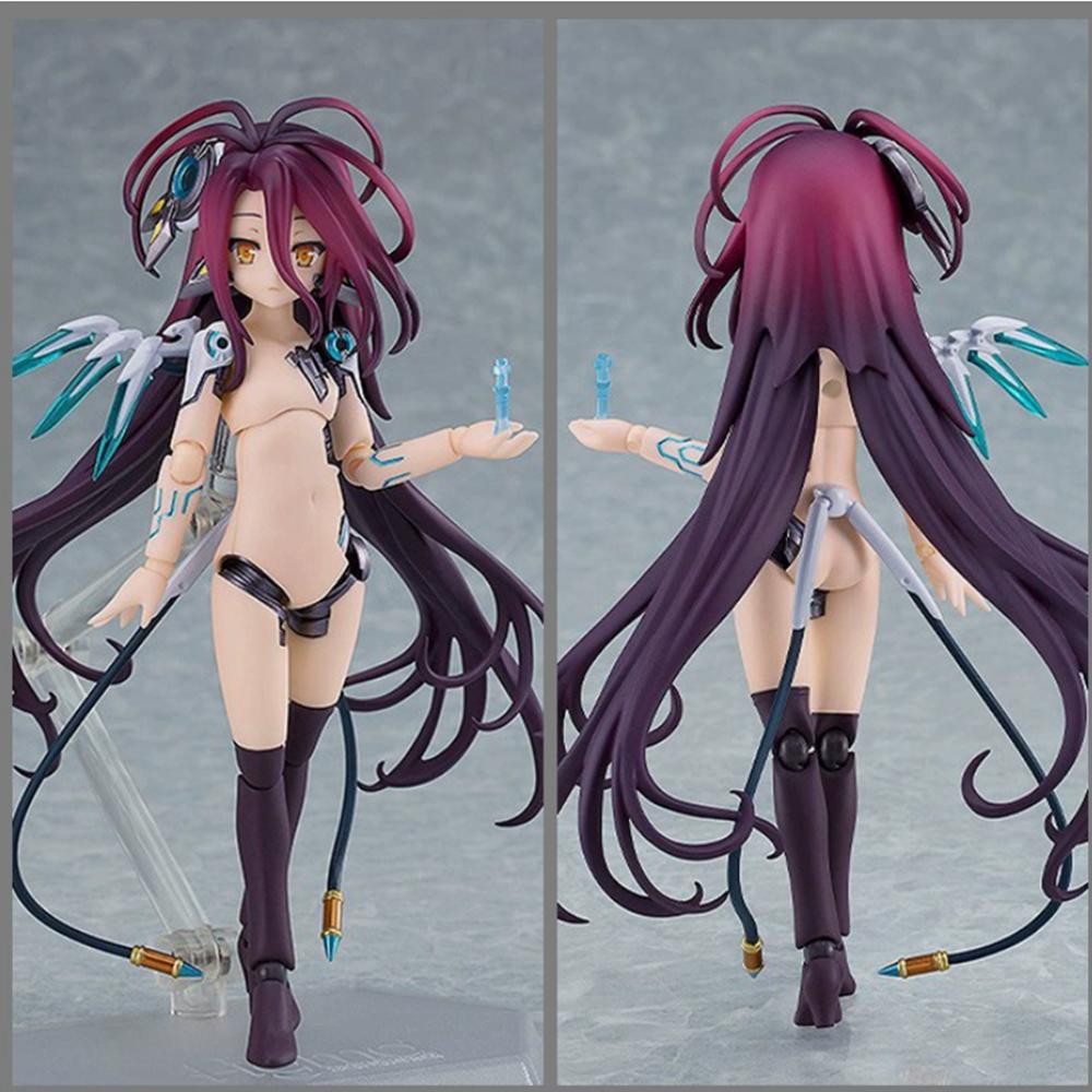 Figma 604 No Game No Life Zero Schwi Сочлененные ПВХ Фигурки Действия Игрушки