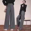 Brand 2025 Women's Wide-Leg Suit Pants: A Chic, Versatile Choice for Autumn/Winter.