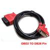 Option OBD2 16PIN Convert To DB15 DB26 Cable for Autel 908/MS906/905/908PRO Diagnostic Line DB 15pin 26pin OBD Adapter Connector