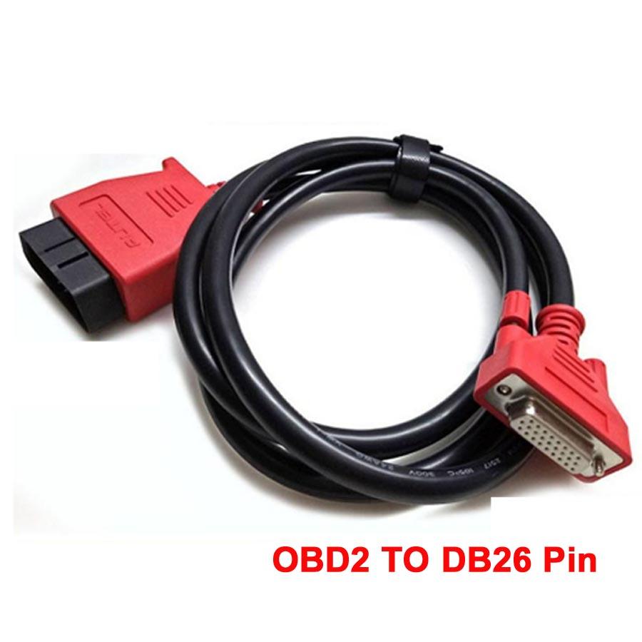 Option OBD2 16PIN Convert To DB15 DB26 Cable for Autel 908/MS906/905/908PRO Diagnostic Line DB 15pin 26pin OBD Adapter Connector