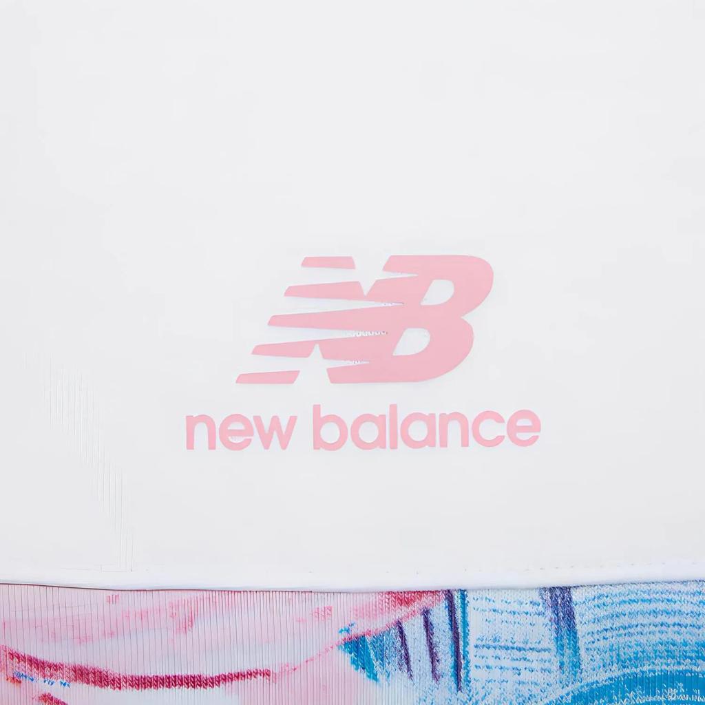 New Balance Drop Shoulder Sleeve T Shirt Women's White (Unisex) T-Shirts AWT12328 WT