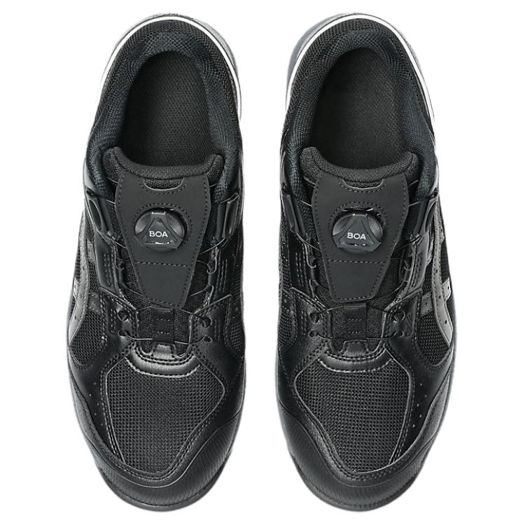 Asics Winjob CP229 Boa Удобная посадка Защитная обувь Безопасность Унисекс Обувь Черно-серый 1273A123-001