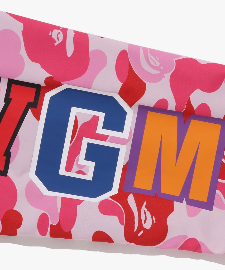 Bape Abc Camo Shark Hooded Jacket (M) Pink