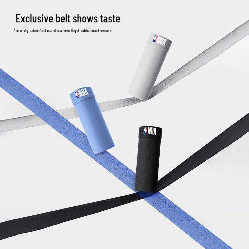 Мужские дышащие боксеры-брифы NBA, предотвращающие натирание (2-Pack)