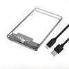 2.5-inch Transparent USB 3.1 SSD/HDD Enclosure for Notebooks