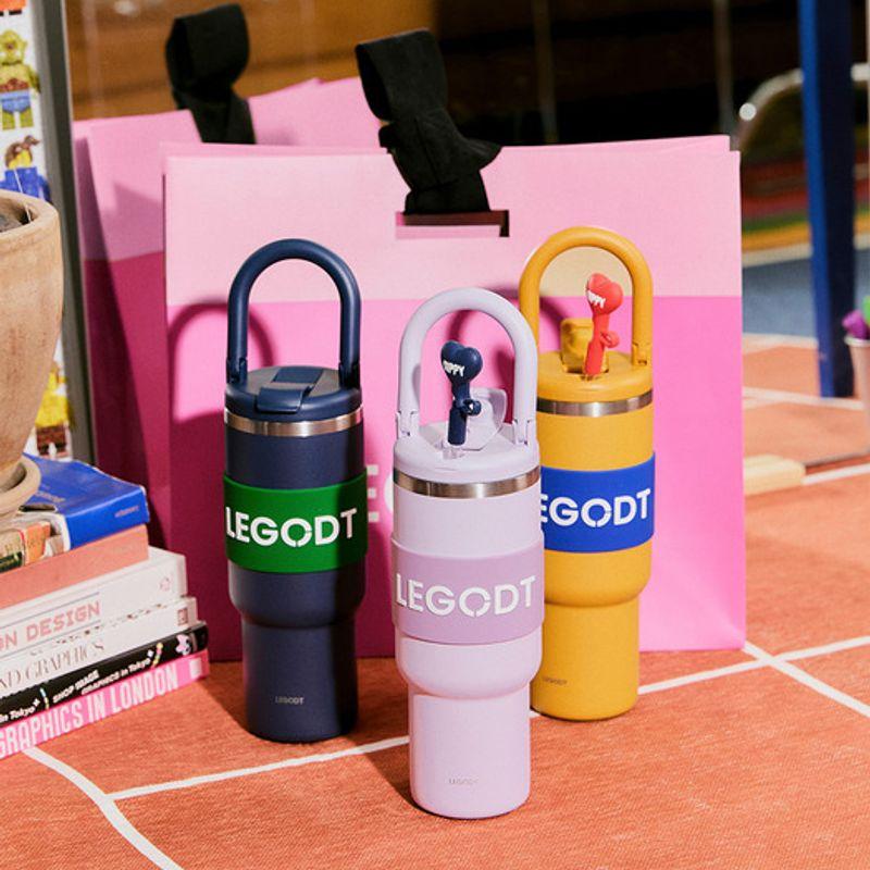 LEGODT Lego Loop Tumbler Handy 1000ml + Straw Cap 2-piece set