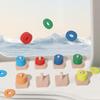 Montessori Wooden Sorting and Stacking Toys Educational Learning Preschool Color Recognition Shape Sorter Puzzles for Kids Gifts