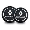 2026 Hot For Renault Interior Stickers Car Coaster Water Cup Slot Non-Slip Mat Pad Emblem Interior For Renault Megane 2 3 4 Twin Y999