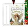 Christmas Money Holders Christmas Coin Gift Organizer Christmas Acrylic Cash Candy Storage Treat Container Clips Ornaments