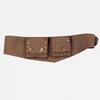 Vintage Hip-hop Belt Cotton Waistband with Bag Trendy Belts Pockets  Streetwear
