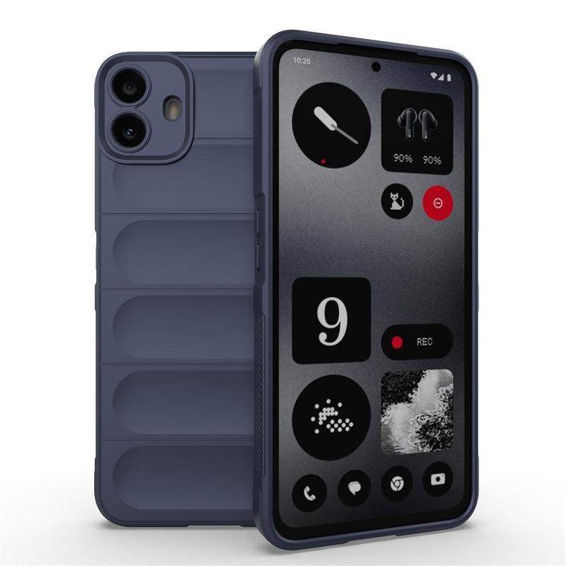 Гибкий силиконовый чехол с ощущением кожи для Nothing CMF Phone 2 Pro Phone 1 Защитная крышка Для противоударных Fundas Coque