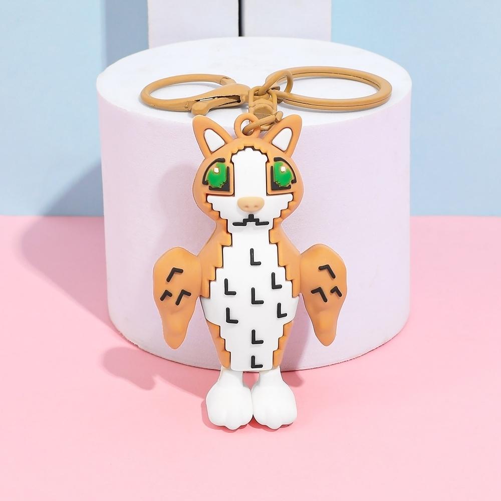 Kawaii Steal a Brainrot Jandel Keychain Anime Jandel Giant Toriel No. 67 Blue Toy Red Hat Black Monkey kids Christmas Gifts