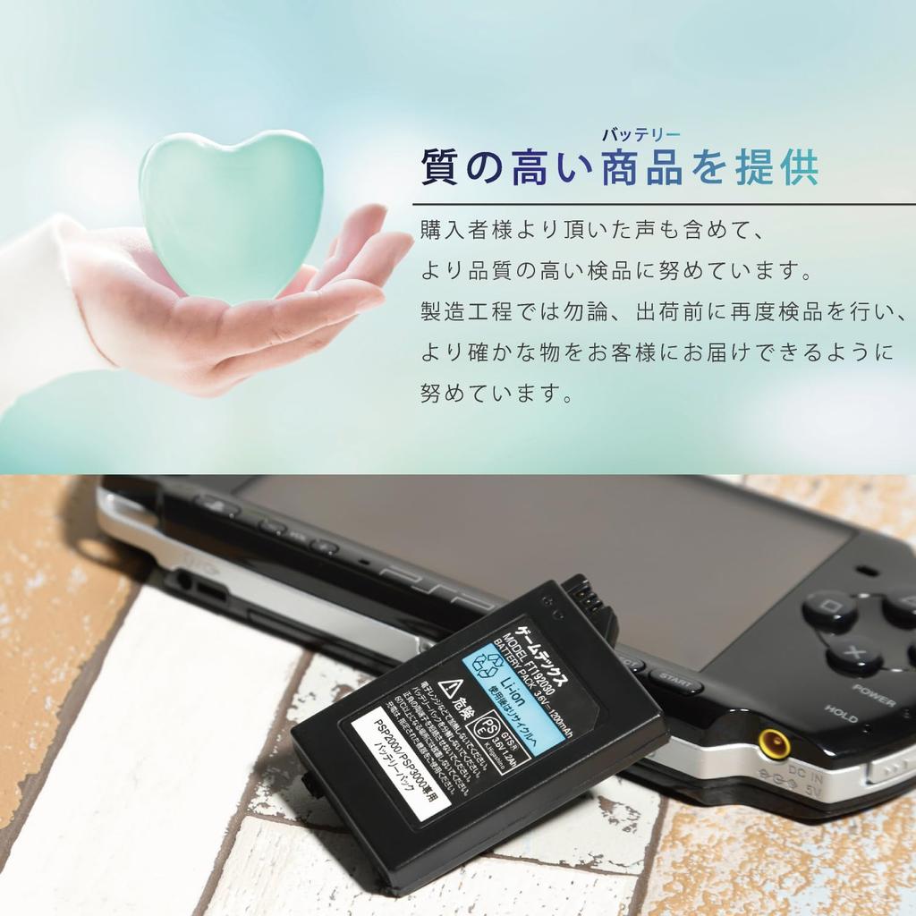 Gametex PSP Compatible Pack with Warranty [PSE Certified] 2000/3000 3-Year