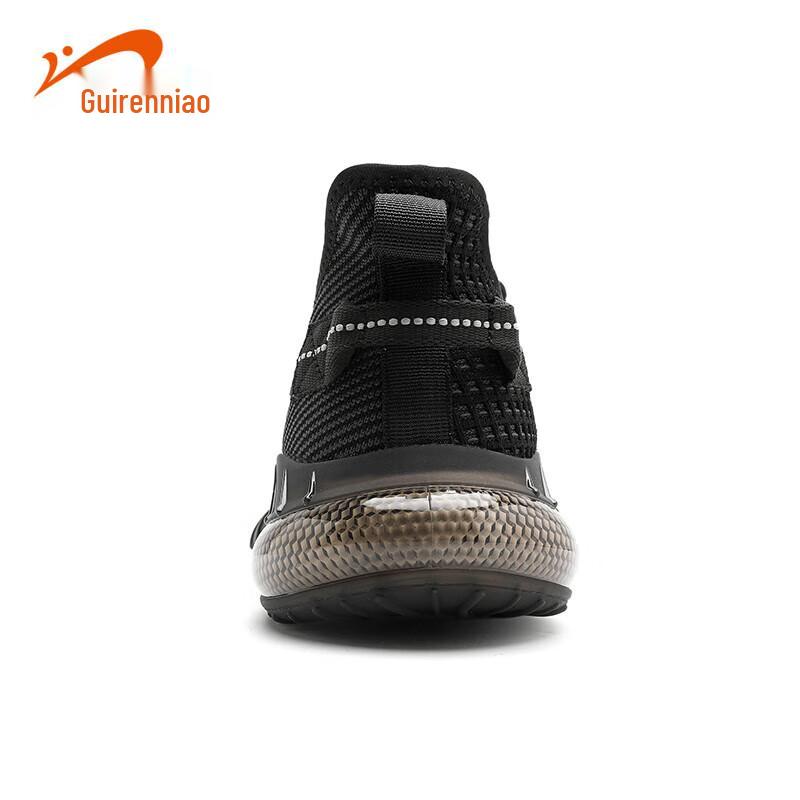 Мужские дышащие повседневные беговые кроссовки Guirenniao из Flyknit