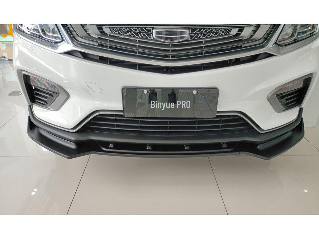 Geely Binyue PRO 18-20 Комплект переднего сплиттера и угловых элементов заднего крыла